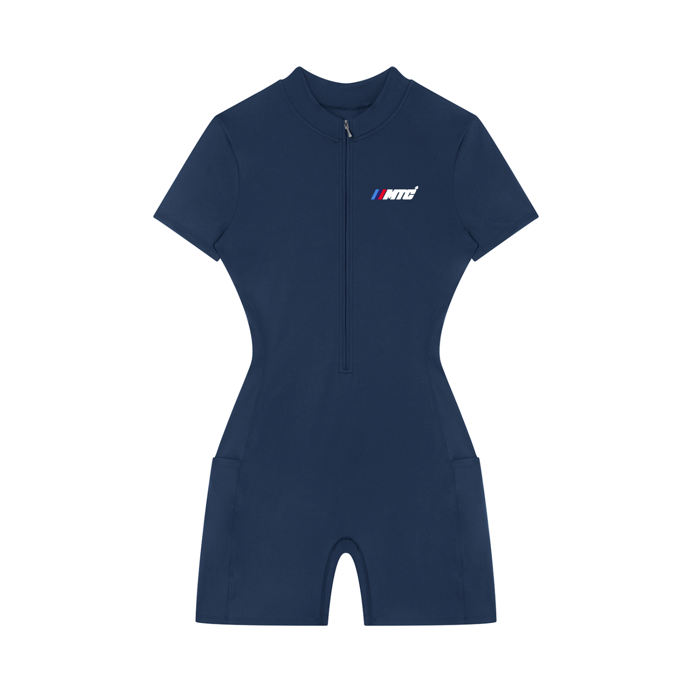 MTC Quarter-Zip Short Sleeve Romper