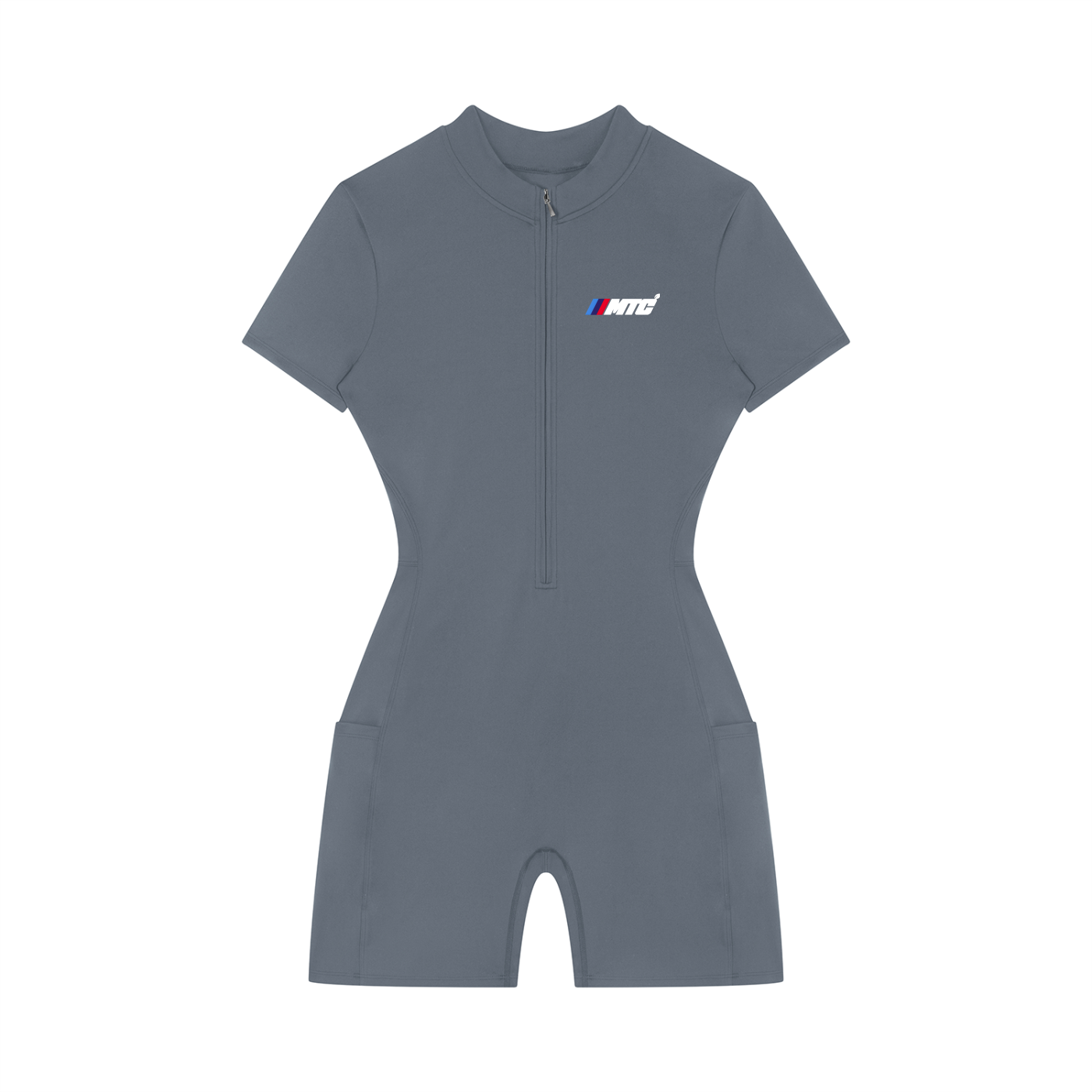 MTC Quarter-Zip Short Sleeve Romper