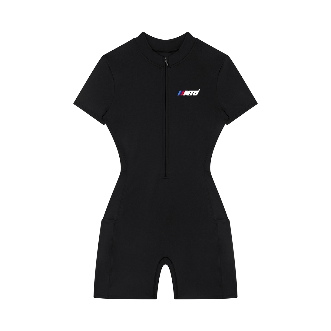 MTC Quarter-Zip Short Sleeve Romper