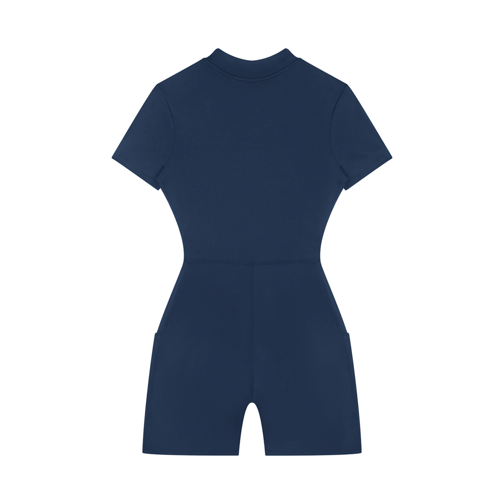 MTC Quarter-Zip Short Sleeve Romper